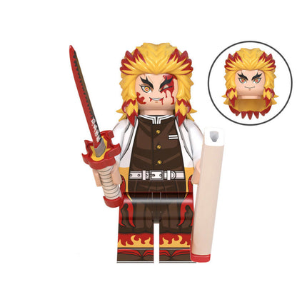 Inferno Pillar Knight (001) | Custom Minifigure