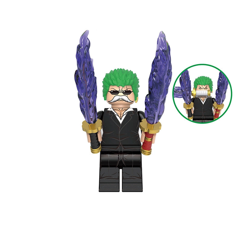 Triple Blade Ronin (Disguise) | Custom Minifigure
