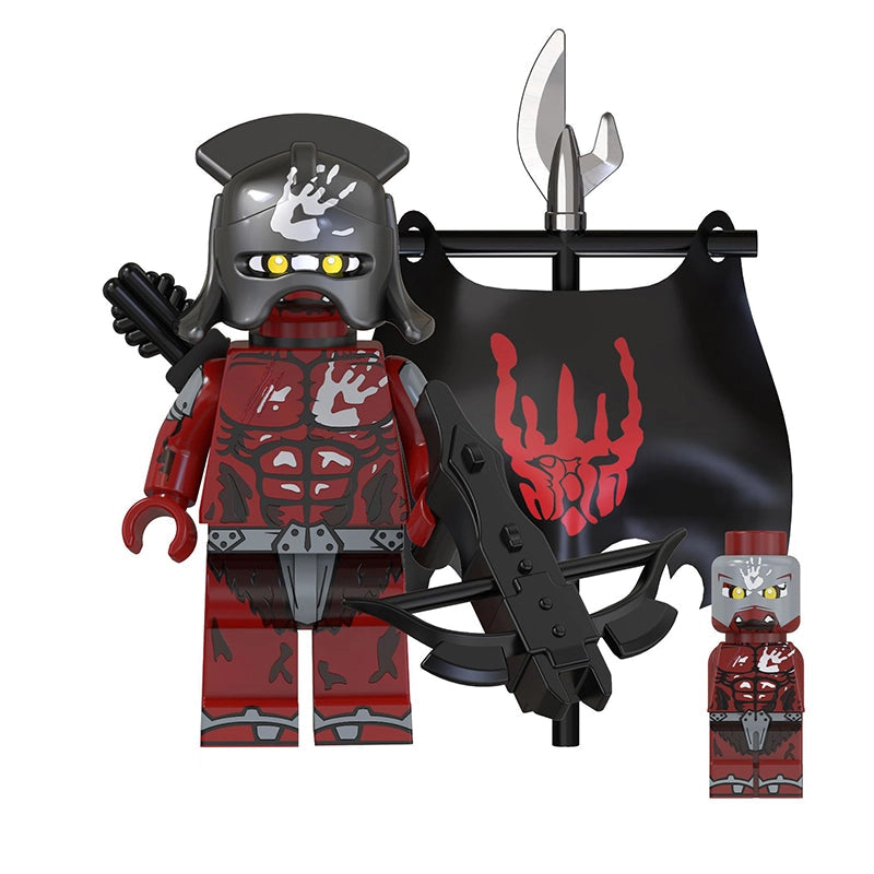 Uruk-hai Orc (029) | Custom Minifigure