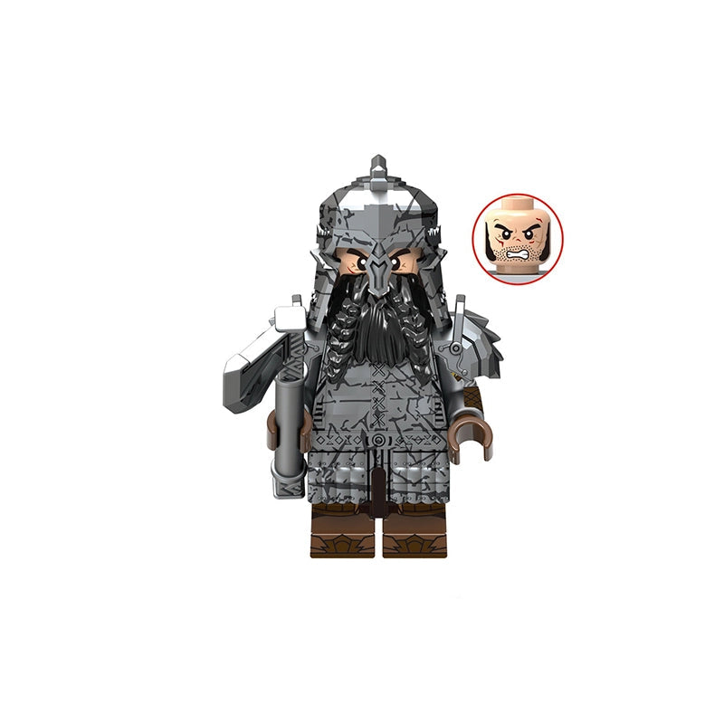 Dwarf Warrior (005) | Custom Minifigure