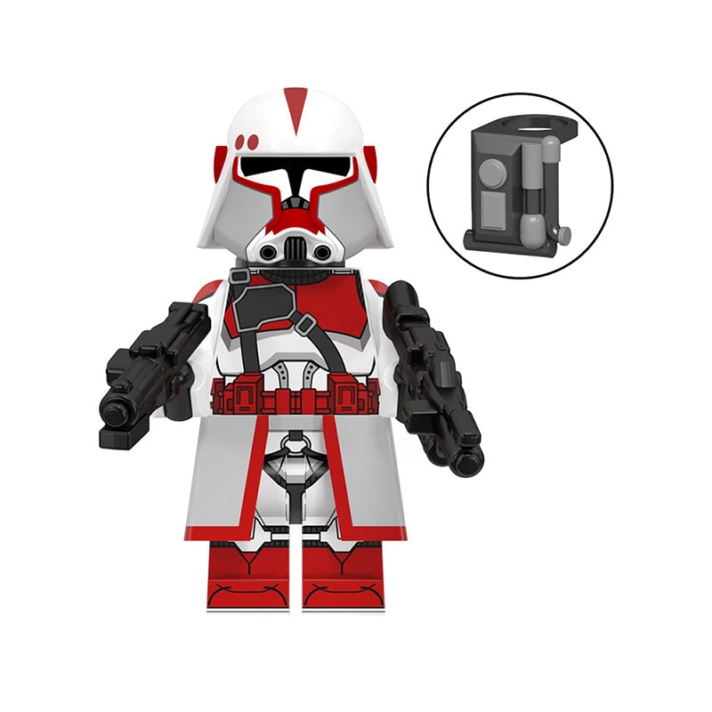 Coruscant Guard Heavy Trooper (001) | Custom Minifigure