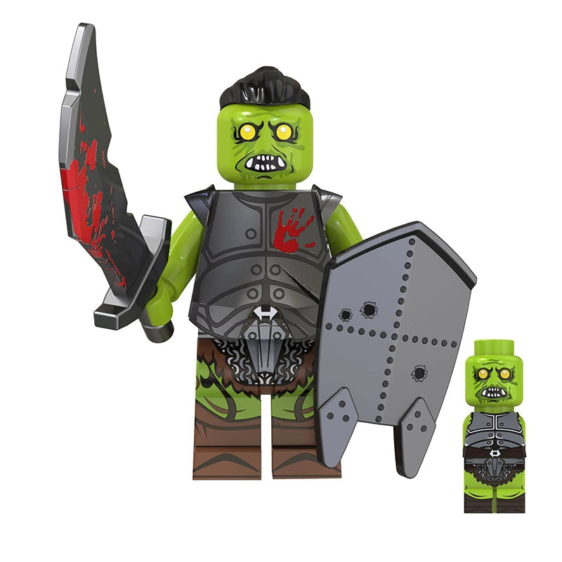 Uruk-hai Orc (028) | Custom Minifigure