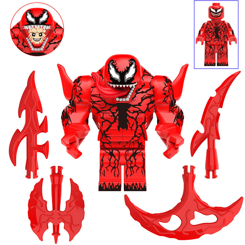 Symbiote Bloodthirsty Brute (001) | Custom Minifigure