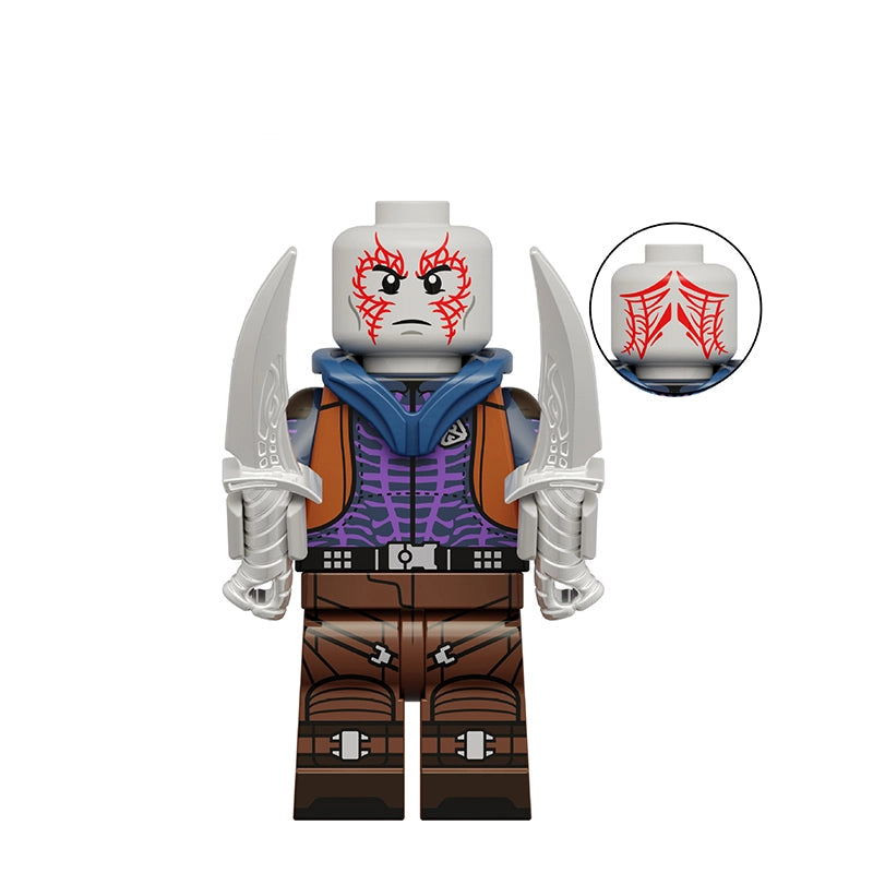 Drax the Destroyer (002) | Custom Minifigure