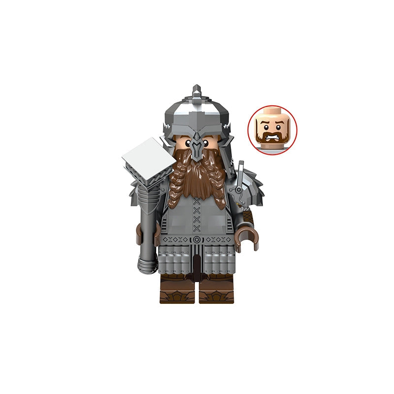 Dwarf Warrior (006) | Custom Minifigure