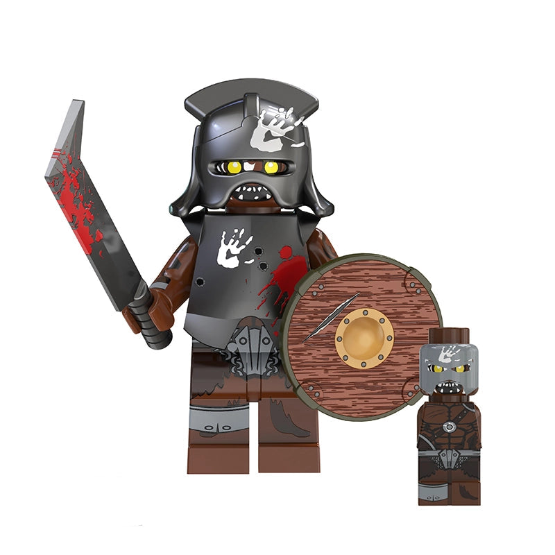 Uruk-hai Orc (019) | Custom Minifigure
