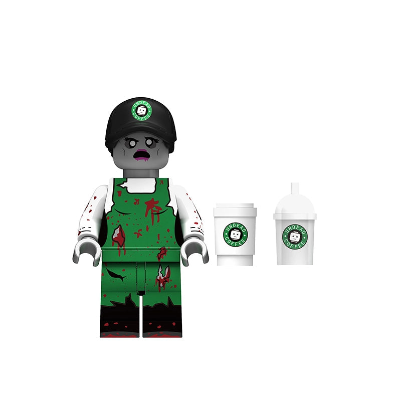 BrickBucks Zombie (001) | Custom Minifigure
