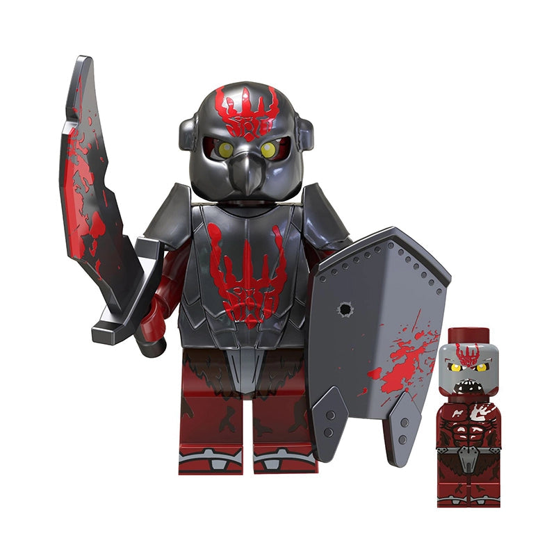 Uruk-hai Orc (018) | Custom Minifigure