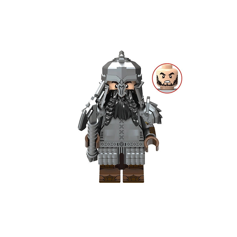 Dwarf Warrior (007) | Custom Minifigure