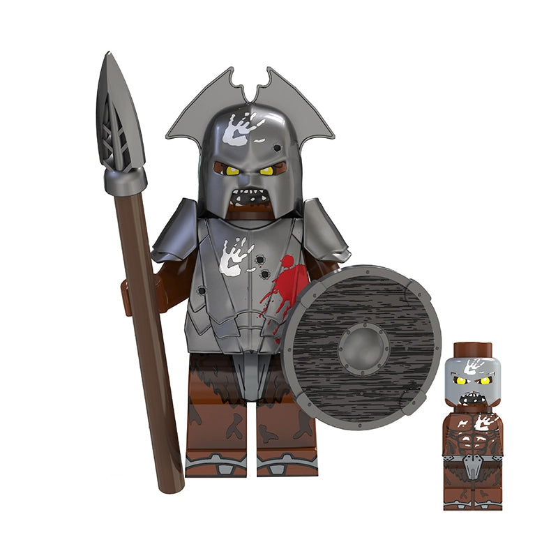 Uruk-hai Orc (022) | Custom Minifigure