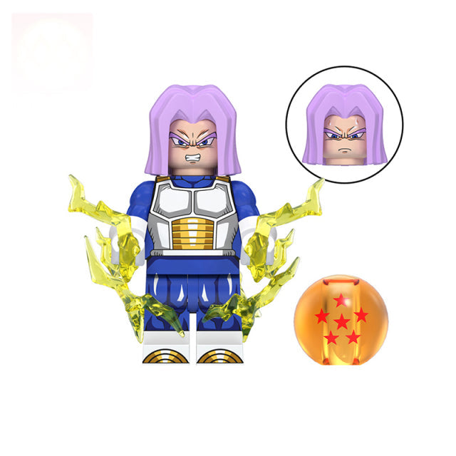 Future Saiyan Prince (Battle Armor) | Custom Minifigure