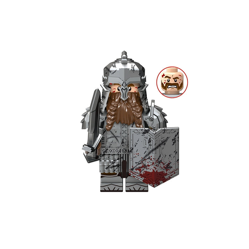Dwarf Warrior (001) | Custom Minifigure