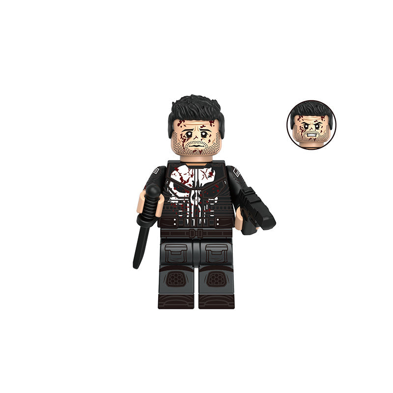 Skullmarked Vigilante (001) | Custom Minifigure