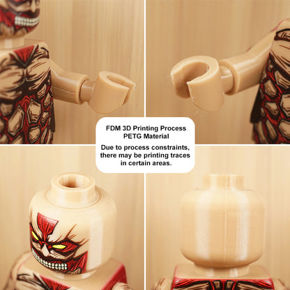 Armored Titan (16.5CM) | Custom Giant Minifigure