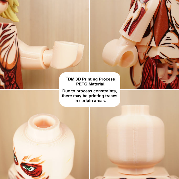 Female Titan (16.5CM) | Custom Giant Minifigure