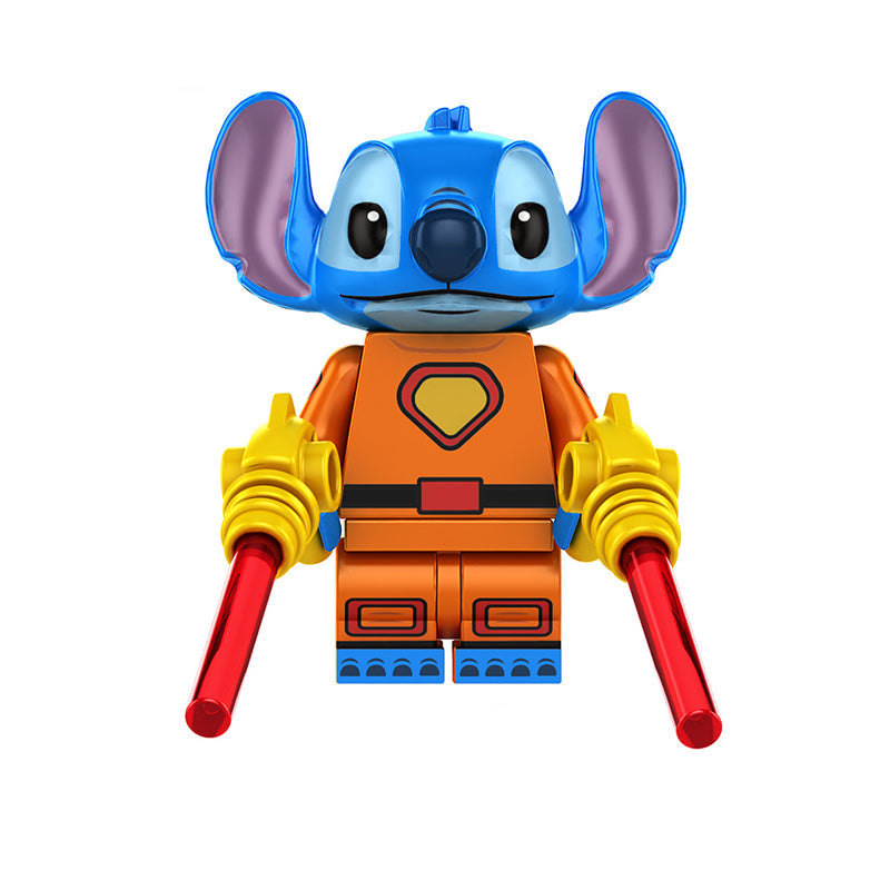 Blue Alien Experiment (Prison Suit) | Custom Minifigure