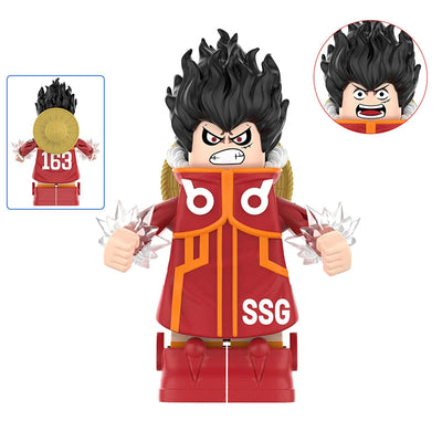 BF671 – Rubber Champion Raider | Custom Brick Figure