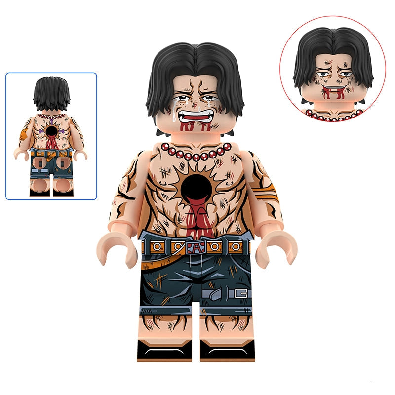 Flamefist Pirate (004) | Custom Minifigure
