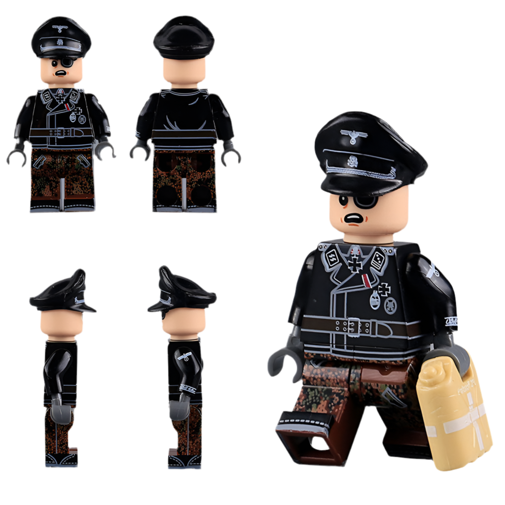 German SS Panzer Hauptsturmführer (001) | Custom Minifigure