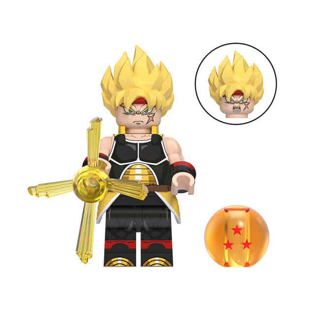 Rebel Saiyan Commander (SSJ) | Custom Minifigure