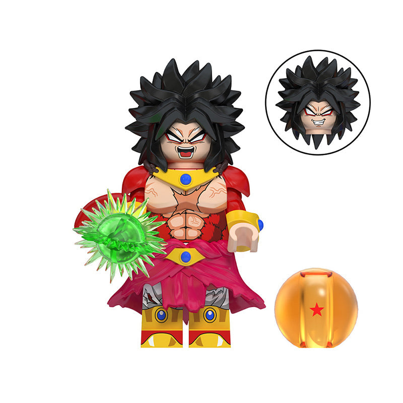 Raging Saiyan Berserker | Custom Minifigure