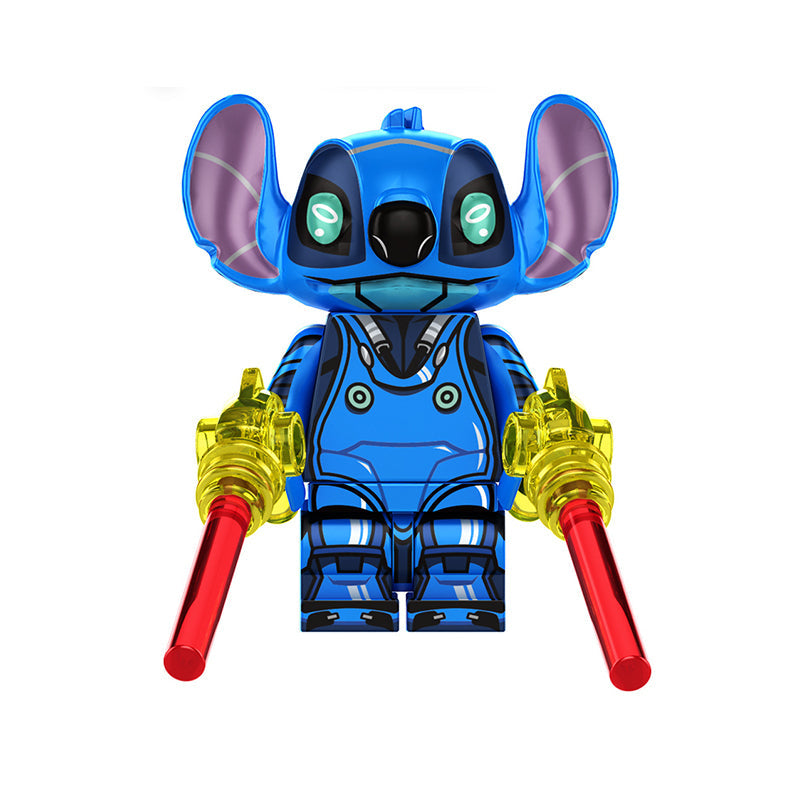 Robot Blue Alien Experiment | Custom Minifigure