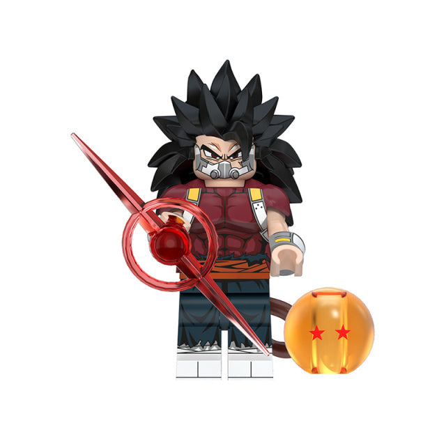 Dark Saiyan Warlord | Custom Minifigure