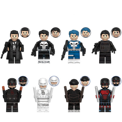 Masked Retribution: Punisher & Daredevil | Custom BrickPack