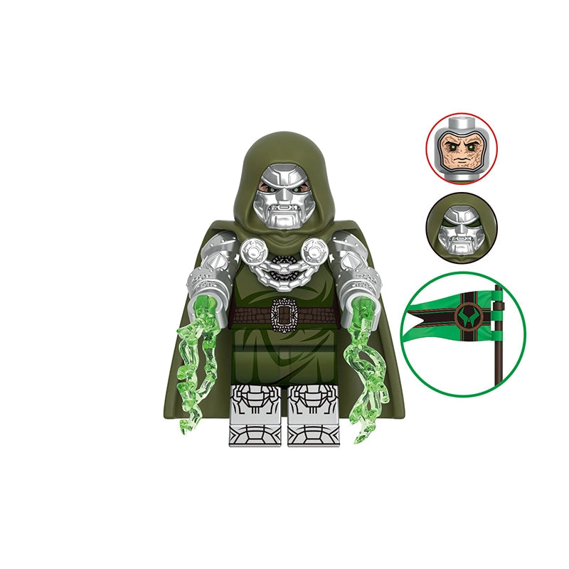 Masked Sorcerer Monarch (001) | Custom Minifigure