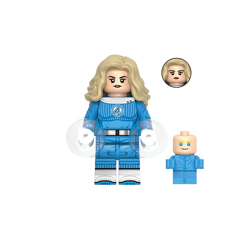 Female Invisible Force (005) | Custom Minifigure