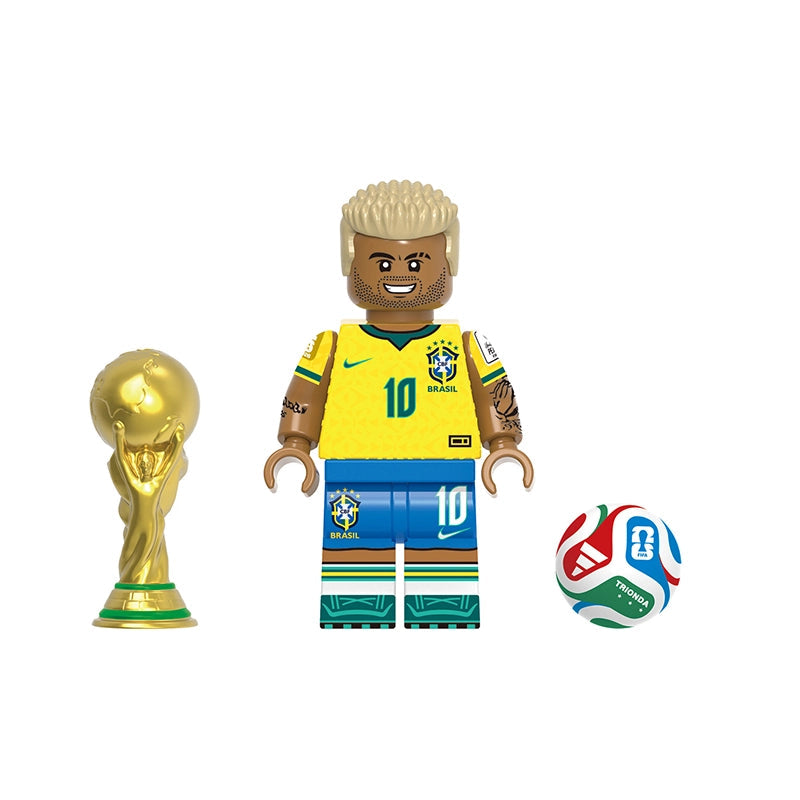 BF0780 – Neymar | Custom Brick Figure