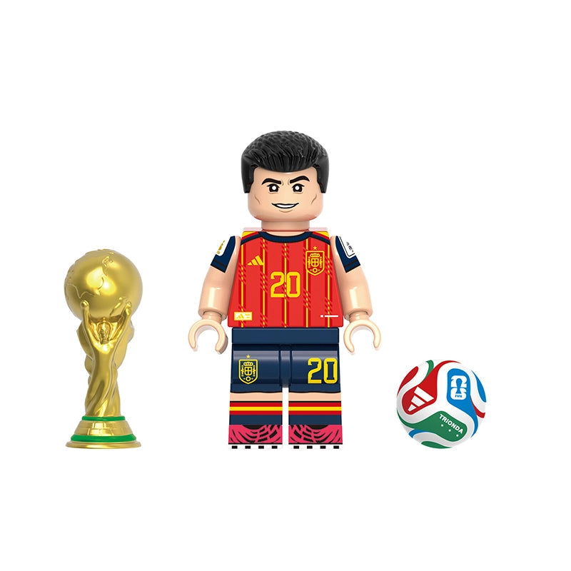 BF0819 – Pedri | Custom Brick Figure