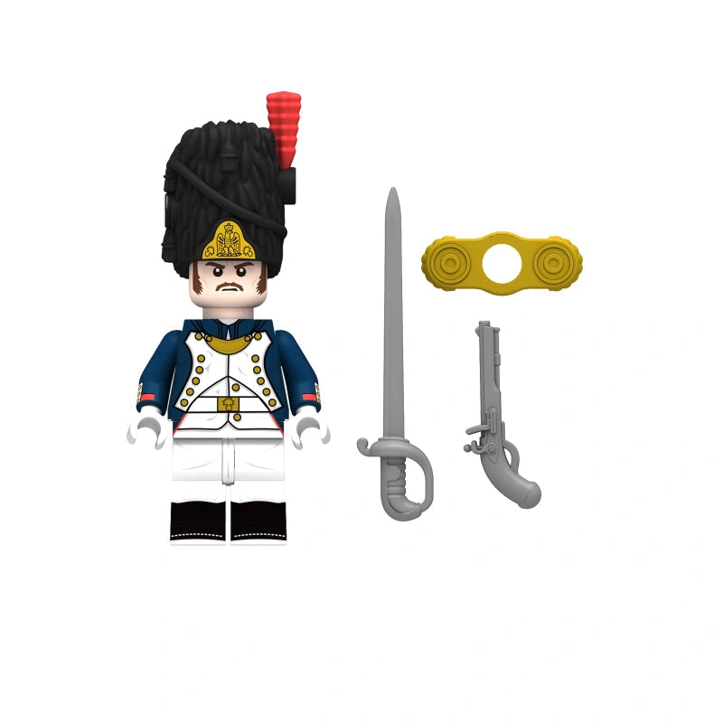 Old Guard Grenadiers Officer (001) | Custom Minifigure