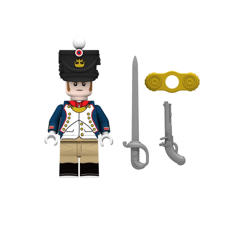 French Infantry Officer (001) | Custom Minifigure