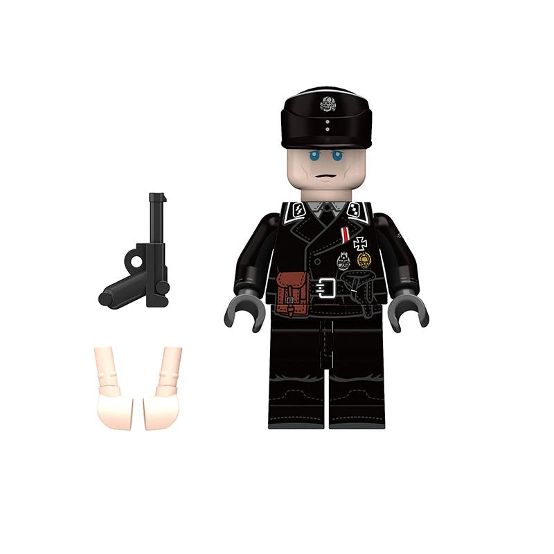 SS Panzer Commander (001) | Custom Minifigure