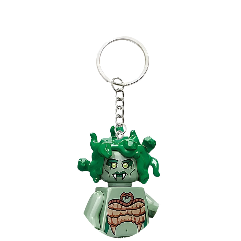 Medusa Minifigure Keychain