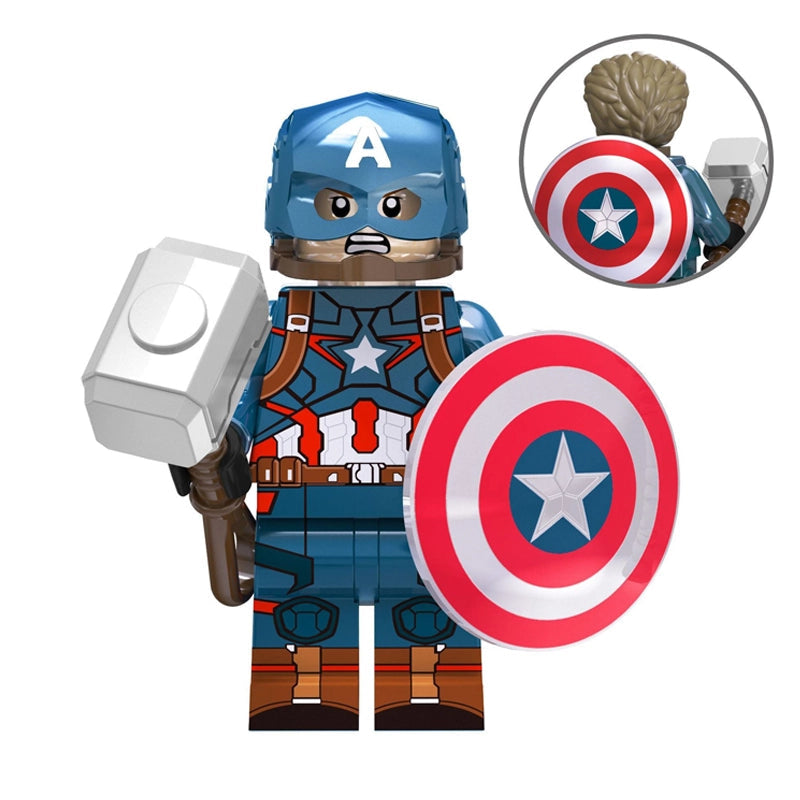 Captain America (001) | Custom Minifigure
