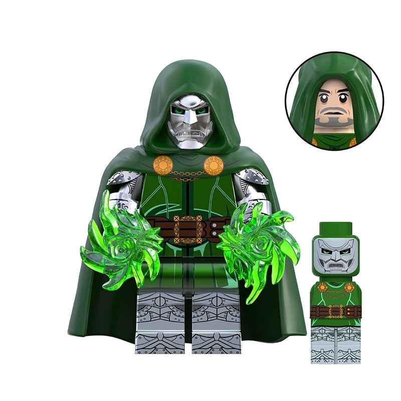 Masked Sorcerer Monarch (002) | Custom Minifigure