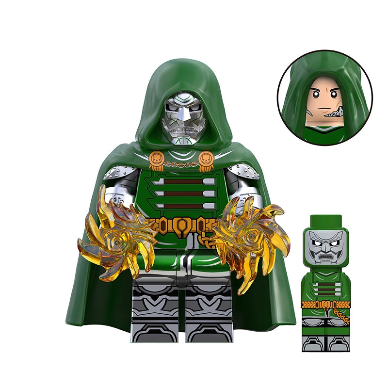 Masked Sorcerer Monarch (003) | Custom Minifigure