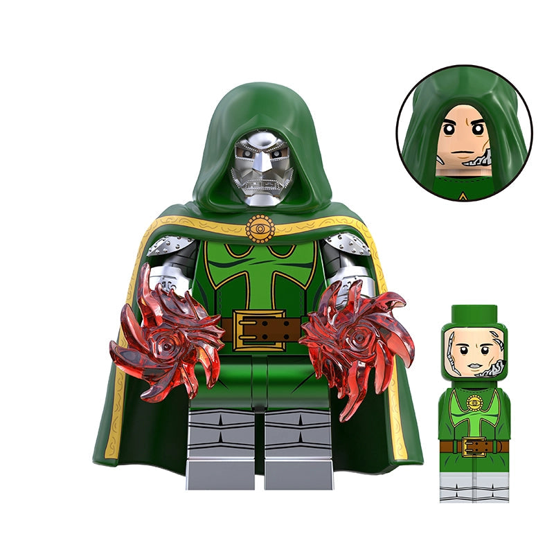 Masked Sorcerer Monarch (004) | Custom Minifigure