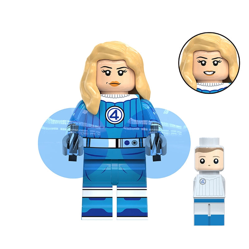 Female Invisible Force (007) | Custom Minifigure