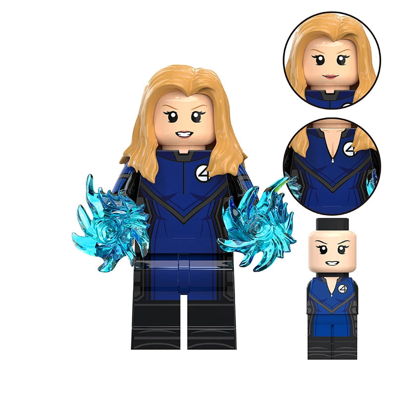 Female Invisible Force (Jessica Alba) | Custom Minifigure