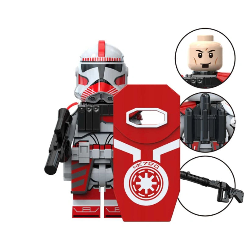 BF8159 – Crimson Legion Trooper | Custom Brick Figure