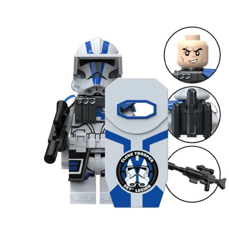 BF8164 – Bluecrest Legion Trooper | Custom Brick Figure