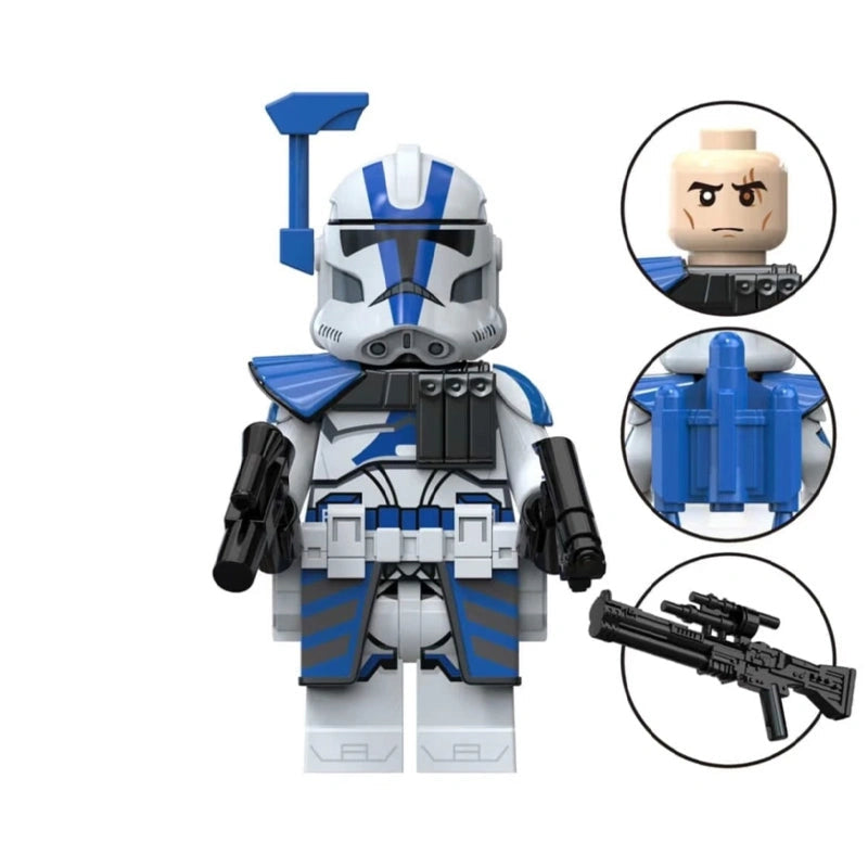 BF8166  – Bluecrest Legion Trooper | Custom Brick Figure