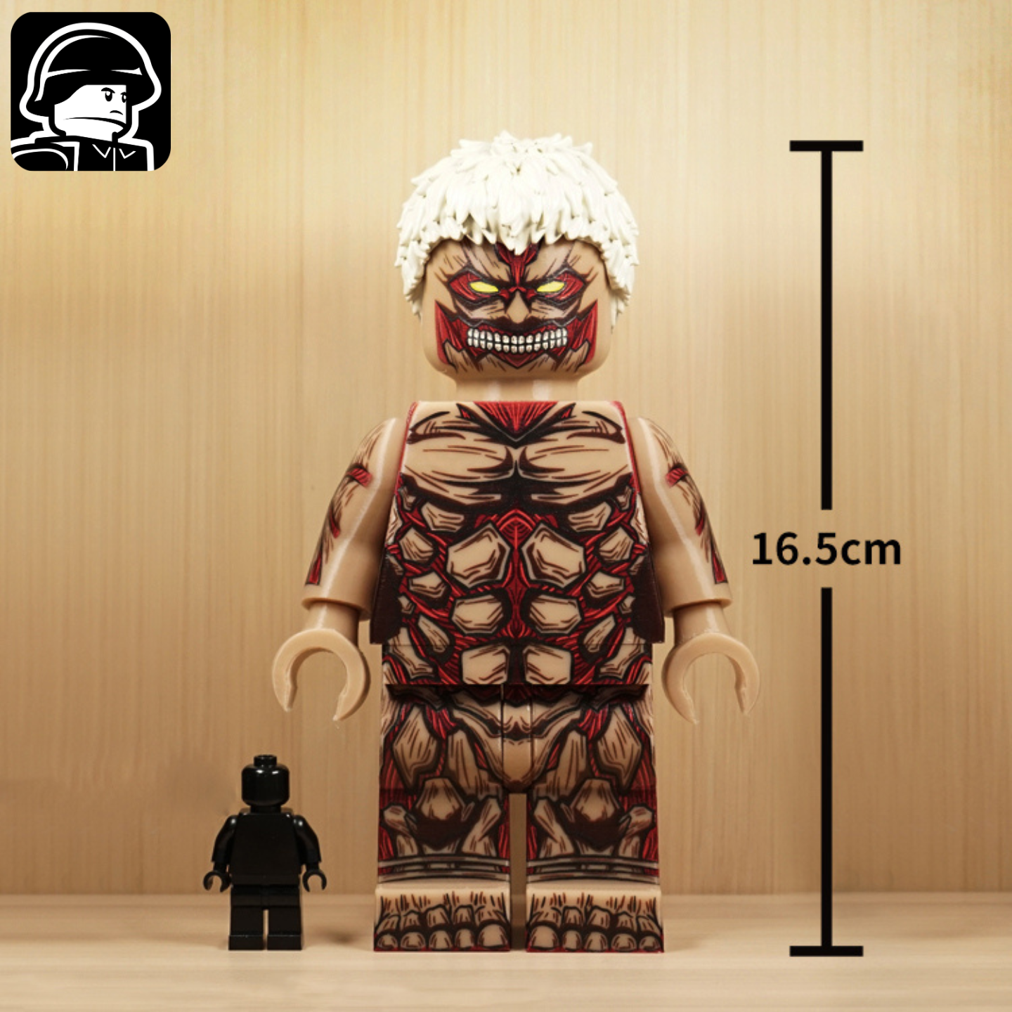 Armored Titan (16.5CM) | Custom Giant Minifigure