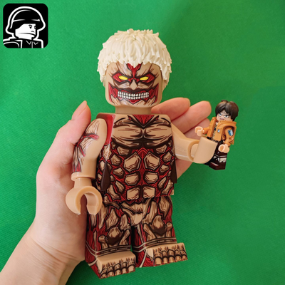 Armored Titan (16.5CM) | Custom Giant Minifigure