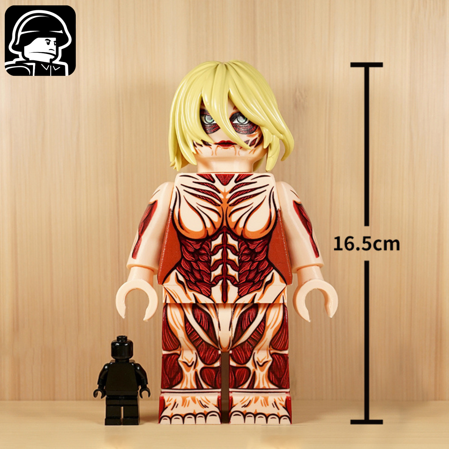 Female Titan (16.5CM) | Custom Giant Minifigure