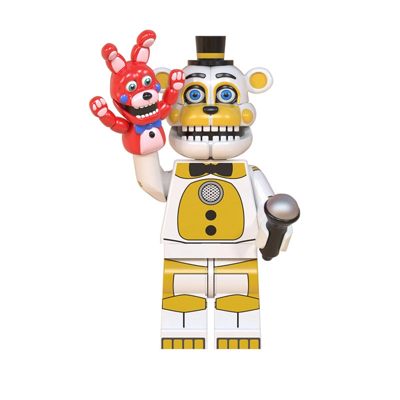 BF2023 – Golden Bonnie | Custom Brick Figure