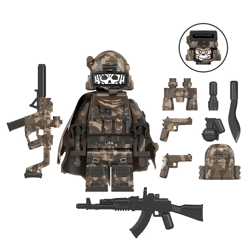 Deathmask Operative (Commander) | Custom Minifigure
